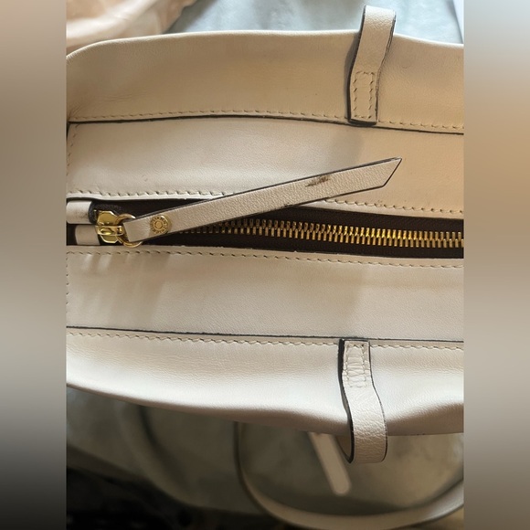 Gianni Chiarini Nur Nero Zip Top crossbody Bag in WHITE - Picture 14 of 16